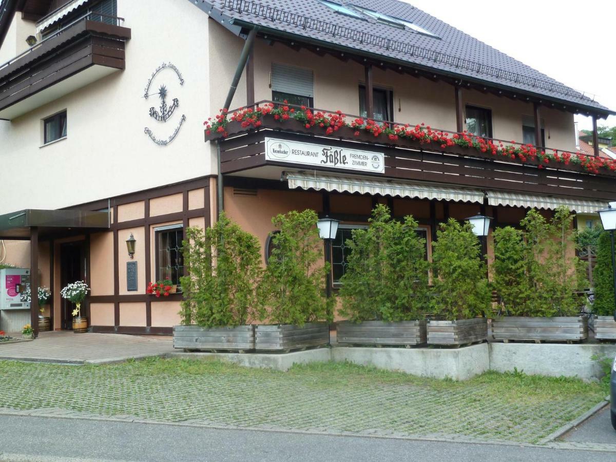 Gaestehaus Faessle Weinstadt Eksteriør billede